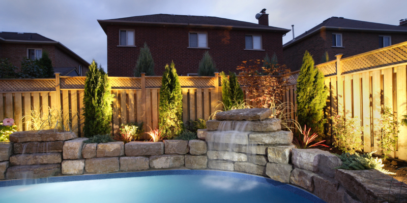 Pool fencing can be done in a variety of materials